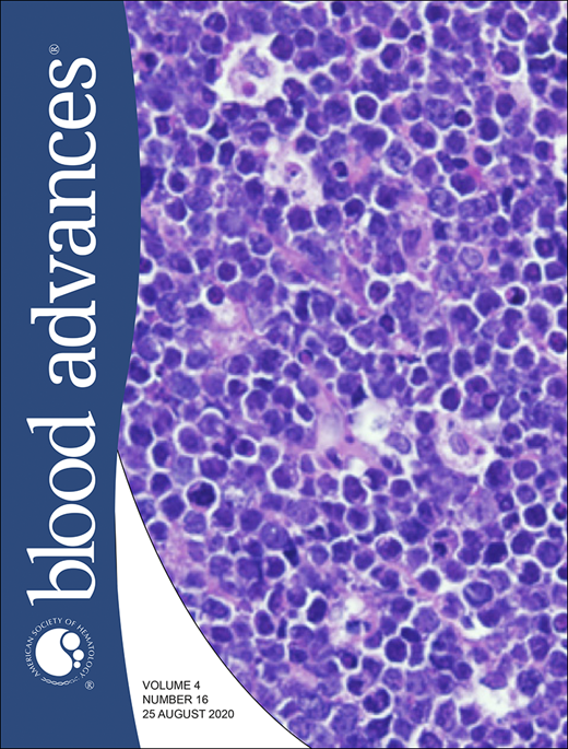 Blood Advances Cover Image for Volume 4, Issue 16