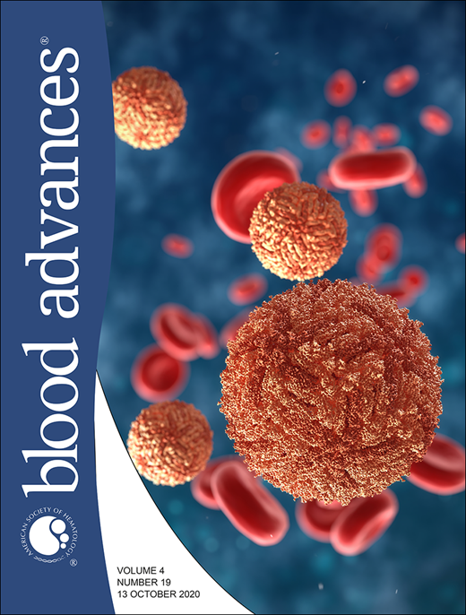 Blood Advances Cover Image for Volume 4, Issue 19