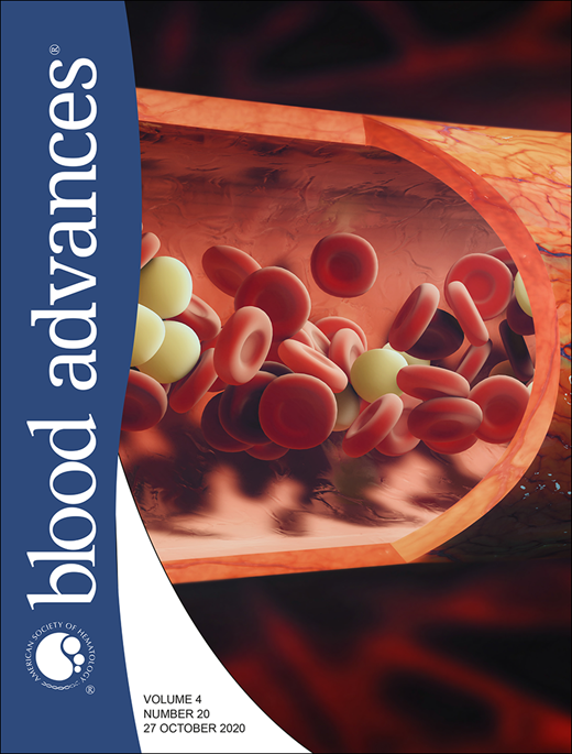 Blood Advances Cover Image for Volume 4, Issue 20