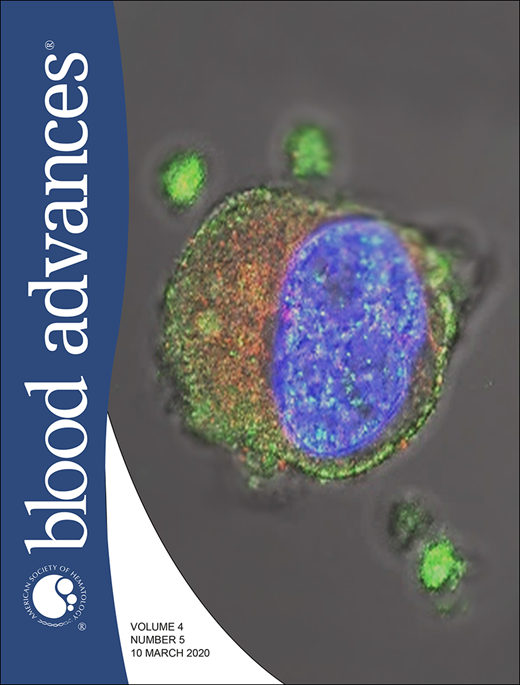 Blood Advances Cover Image for Volume 4, Issue 5