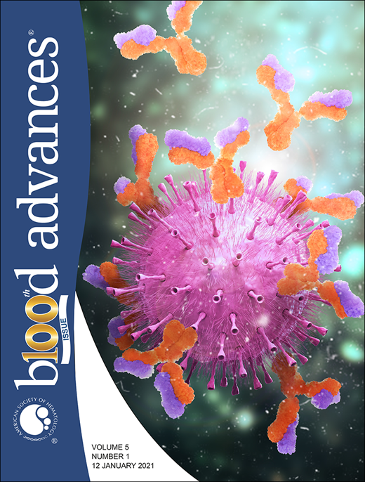 Blood Advances Cover Image for Volume 5, Issue 1