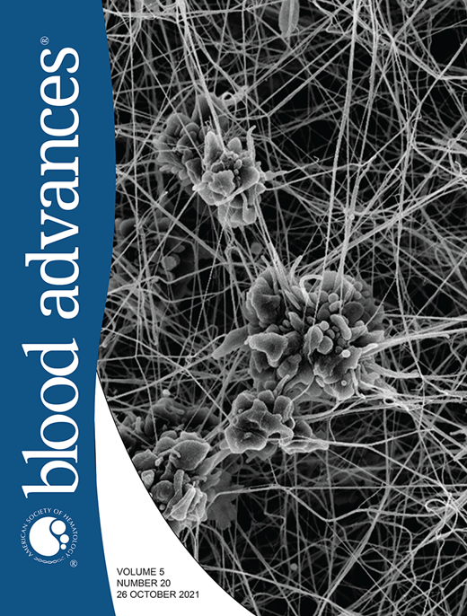 Blood Advances Cover Image for Volume 5, Issue 20