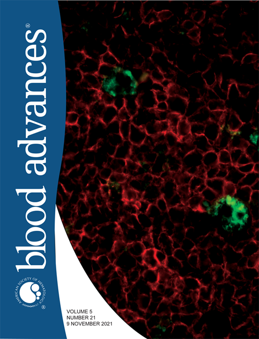 Blood Advances Cover Image for Volume 5, Issue 21