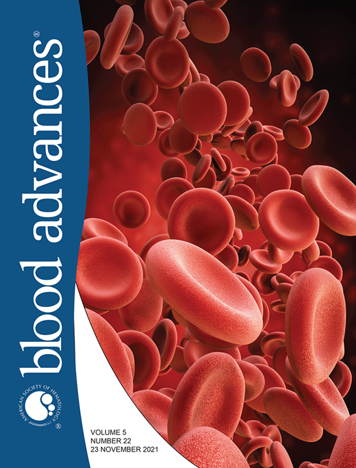 Blood Advances Cover Image for Volume 5, Issue 22