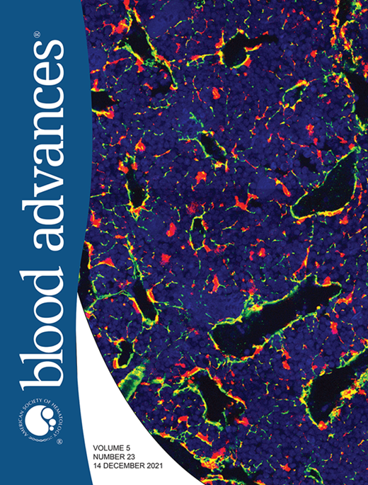 Blood Advances Cover Image for Volume 5, Issue 23