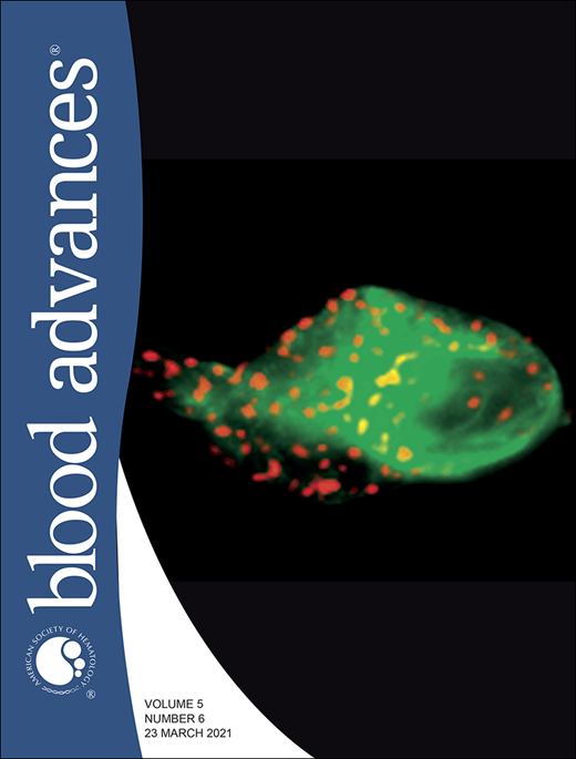 Blood Advances Cover Image for Volume 5, Issue 6