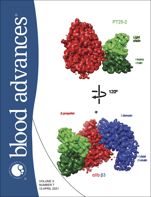 Blood Advances Cover Image for Volume 5, Issue 7