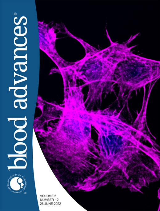 Blood Advances Cover Image for Volume 6, Issue 12
