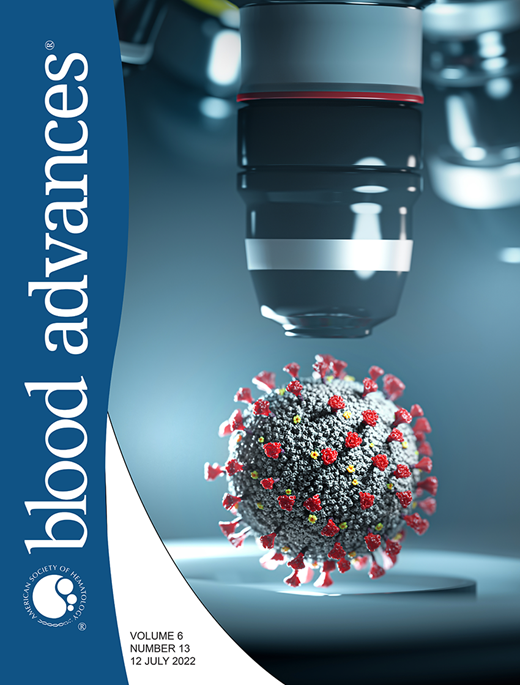 Blood Advances Cover Image for Volume 6, Issue 13