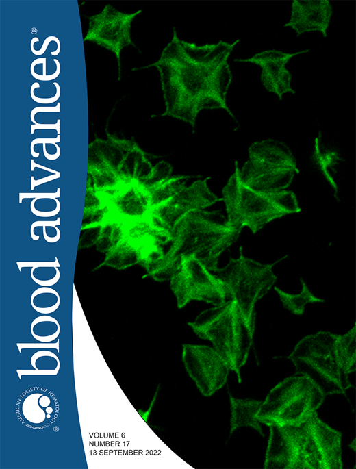 Blood Advances Cover Image for Volume 6, Issue 17