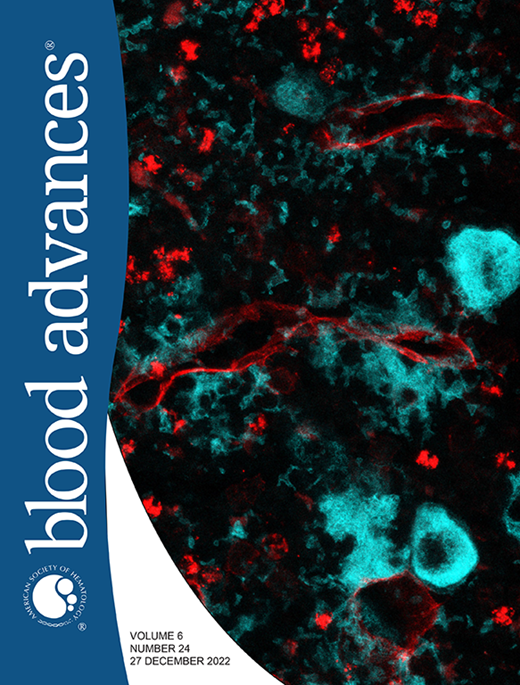 Blood Advances Cover Image for Volume 6, Issue 24