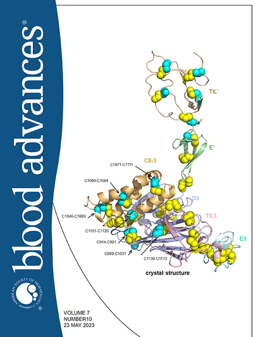 Blood Advances Cover Image for Volume 7, Issue 10