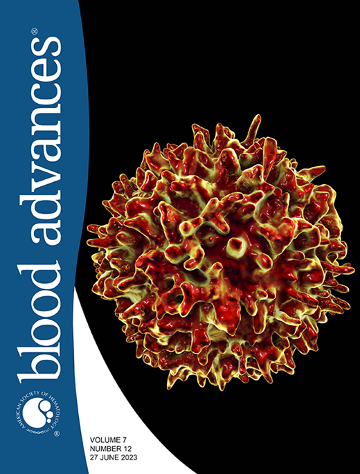 Blood Advances Cover Image for Volume 7, Issue 12
