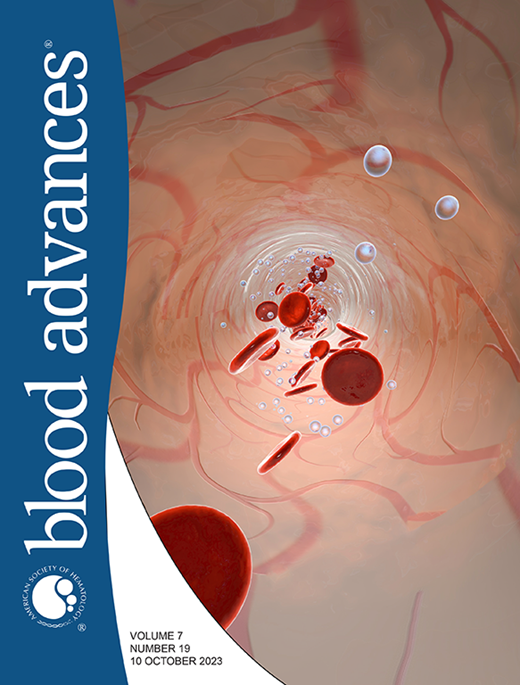 Blood Advances Cover Image for Volume 7, Issue 19