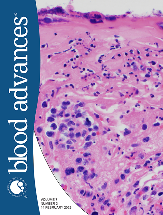 Blood Advances Cover Image for Volume 7, Issue 3