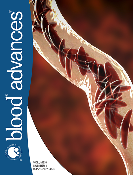 Blood Advances Cover Image for Volume 8, Issue 1
