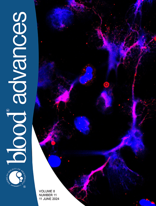 Blood Advances Cover Image for Volume 8, Issue 11