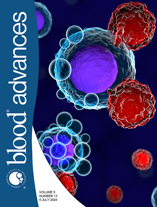 Blood Advances Cover Image for Volume 8, Issue 13