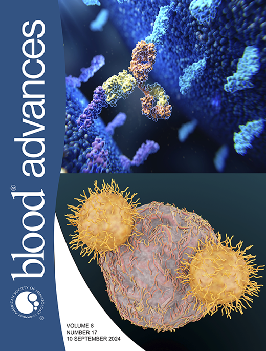 Blood Advances Cover Image for Volume 8, Issue 17