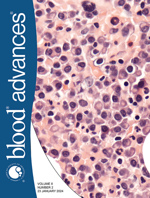 Blood Advances Cover Image for Volume 8, Issue 2