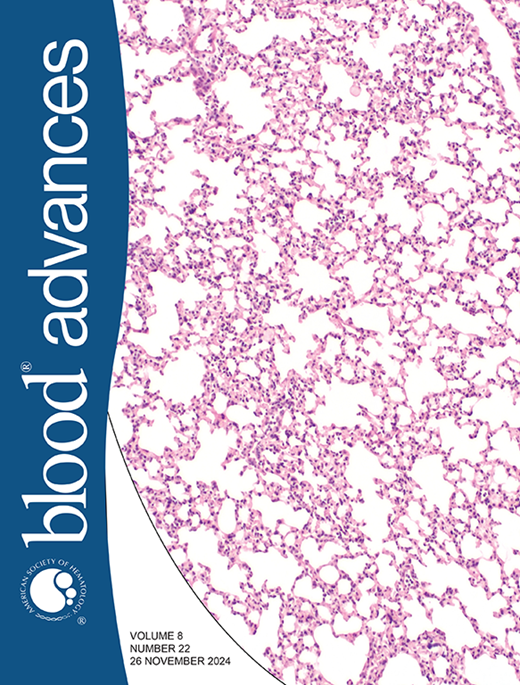 Blood Advances Cover Image for Volume 8, Issue 22