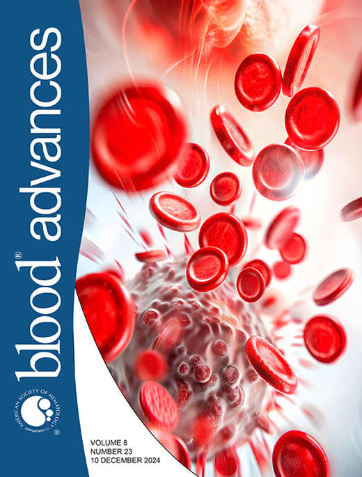 Blood Advances Cover Image for Volume 8, Issue 23