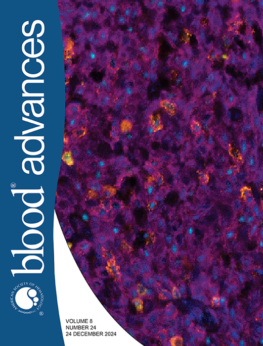 Blood Advances Cover Image for Volume 8, Issue 24