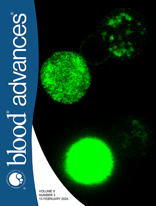 Blood Advances Cover Image for Volume 8, Issue 3