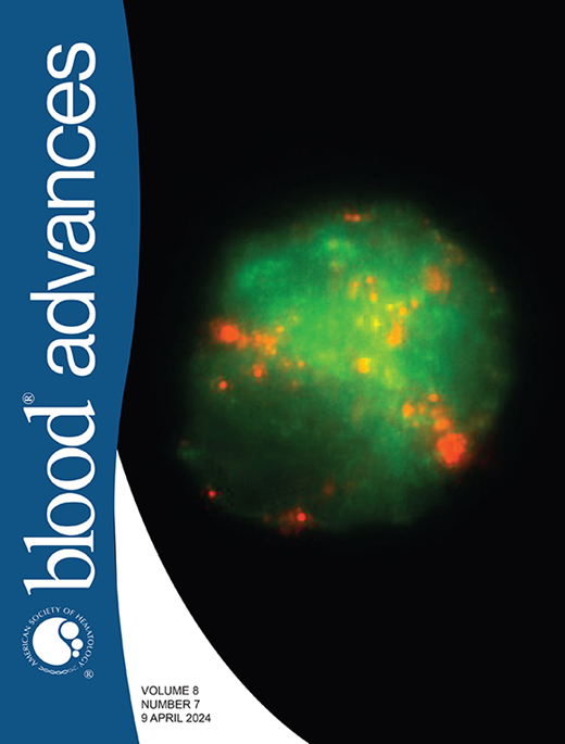 Blood Advances Cover Image for Volume 8, Issue 7