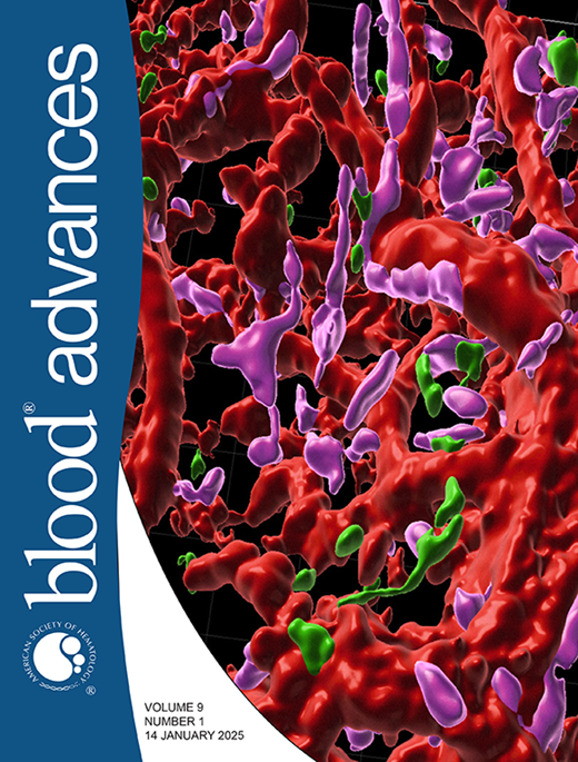 Blood Advances Cover Image for Volume 9, Issue 1