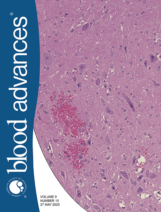 Blood Advances Cover Image for Volume 9, Issue 10