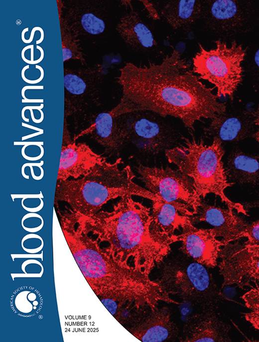 Blood Advances Cover Image for Volume 9, Issue 12
