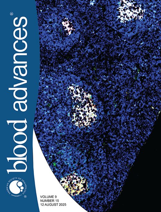Blood Advances Cover Image for Volume 9, Issue 15