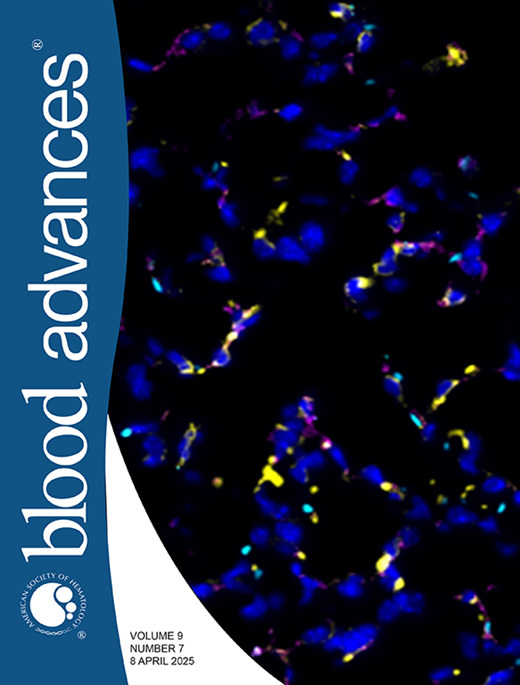 Blood Advances Cover Image for Volume 9, Issue 7