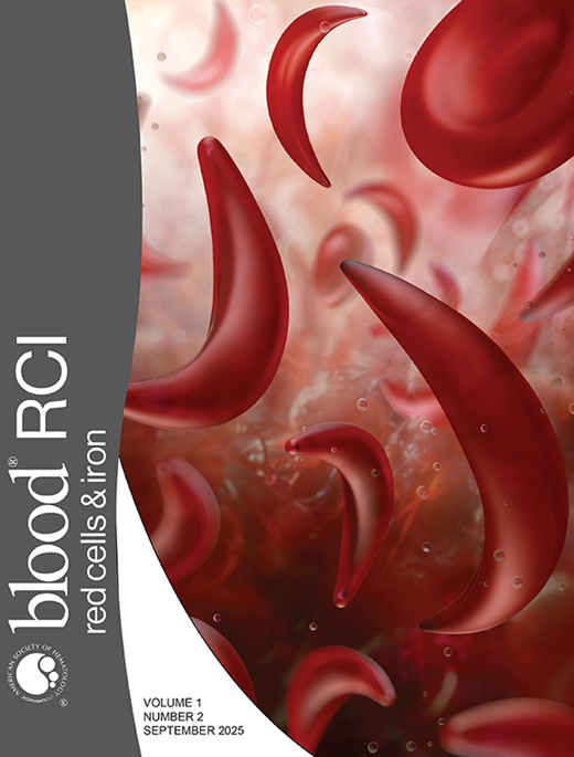 Blood Red Cells & Iron Cover Image for Volume 1, Issue 2