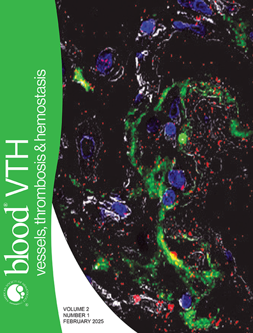 Blood Vessels, Thrombosis & Hemostasis Cover Image for Volume 2, Issue 1