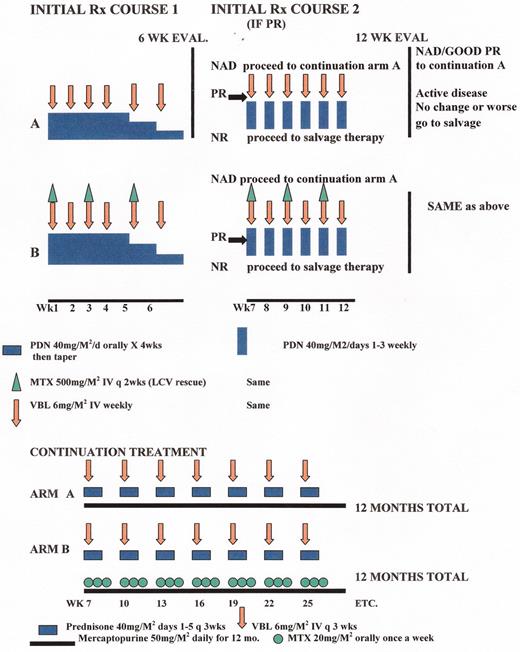 McClain Figure 1. LCH-III treatment plan for high-risk patients.