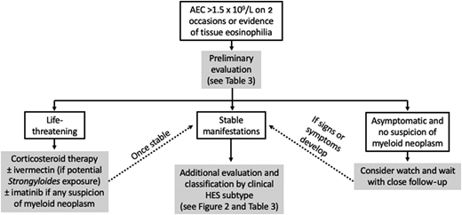 Initial approach to the patient with hypereosinophilic syndrome.