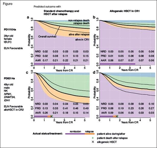 CR, complete response; CR1, first CR; CR2, second CR; ELN, European Leukemia Network criteria; HSCT, hematopoietic stem-cell transplantation; NK, natural killer.