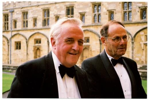 Pictured: Dr. David Weatherall (left) and Dr. David Nathan (right).