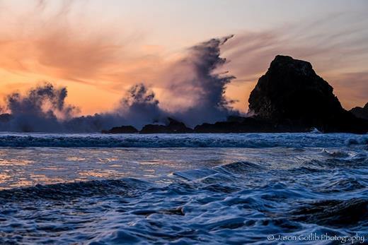 Photo of Brookings Beach courtesy of Jason Gotlib, MD, MS. © Jason Gotlib Photography