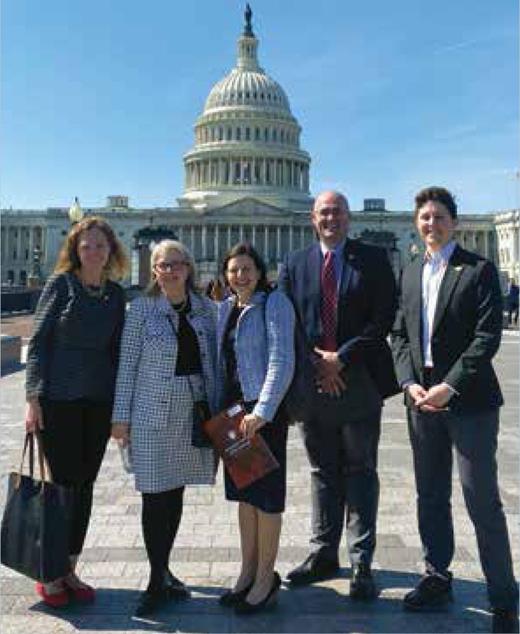 Pictured left to right: Stephanie Guarino, MD (Nemours Children’s Health, Wilmington, DE); Dianna Howard, MD (Wake Forest School of Medicine, Winston Salem, NC); Kirsten Williams, MD (Emory University/Children’s Healthcare of Atlanta; Kevin Rakszawski, MD (Penn State Milton S. Hershey Medical Center, Hershey, PA); and Ellen Fraint, MD (Nemours Children’s Health, Wilmington, DE).