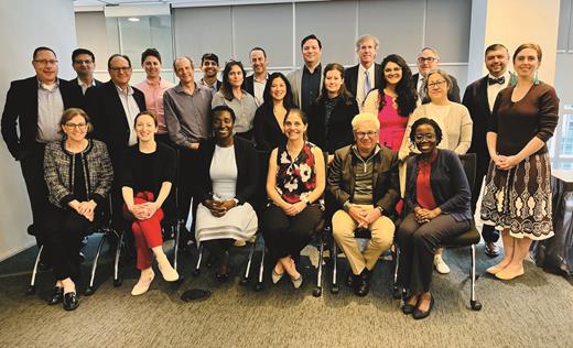 Members of the ASH Committee on Practice met at ASH headquarters in May for a meeting before heading to Capitol Hill to visit with lawmakers.