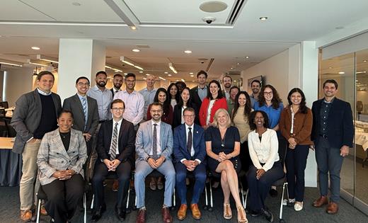 ASH Advocacy Leadership Institute participants at ASH headquarters on Monday, September 8, 2025