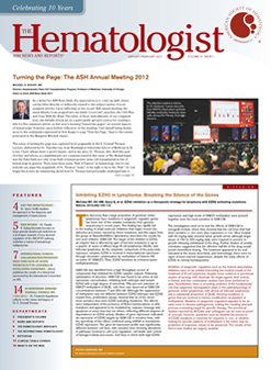 The Hematologist Cover Image for Volume 10, Issue 1