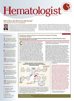The Hematologist Cover Image for Volume 11, Issue 1