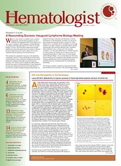 The Hematologist Cover Image for Volume 11, Issue 6