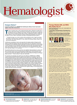 The Hematologist Cover Image for Volume 12, Issue 4
