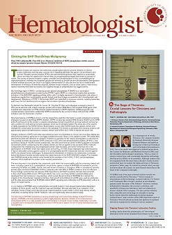 The Hematologist Cover Image for Volume 13, Issue 5