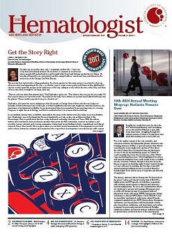The Hematologist Cover Image for Volume 15, Issue 1